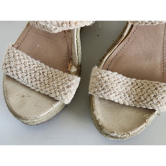 STEVE MADDEN Espadrille Wedge Sandal Womens Size 6 - Picture 9 of 10